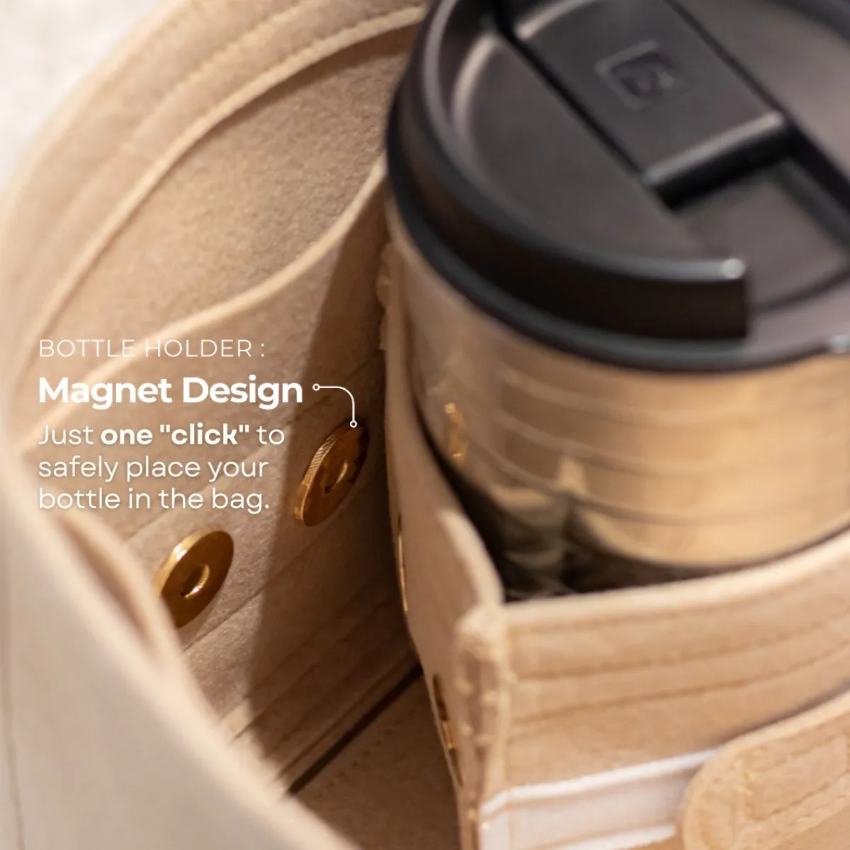 [ Add-on ] Detachable Holder (For Bottle / Sunglasses / Wallet and etc.)
