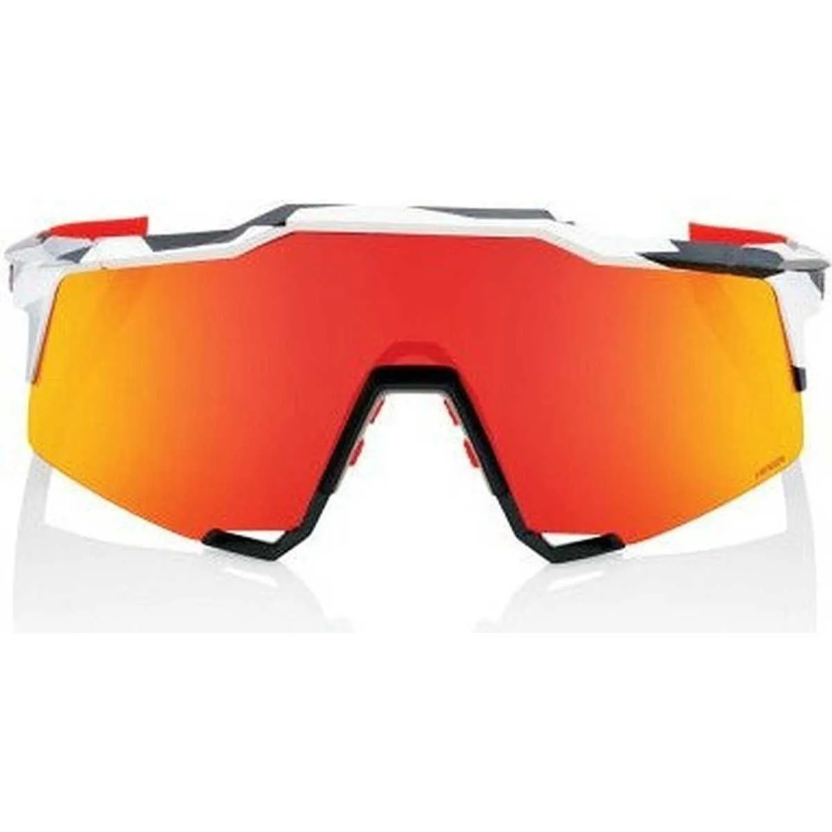 100% 60007-00010 Speedcraft Sunglasses Soft Tact Gray Camo with HiPER Red Lens