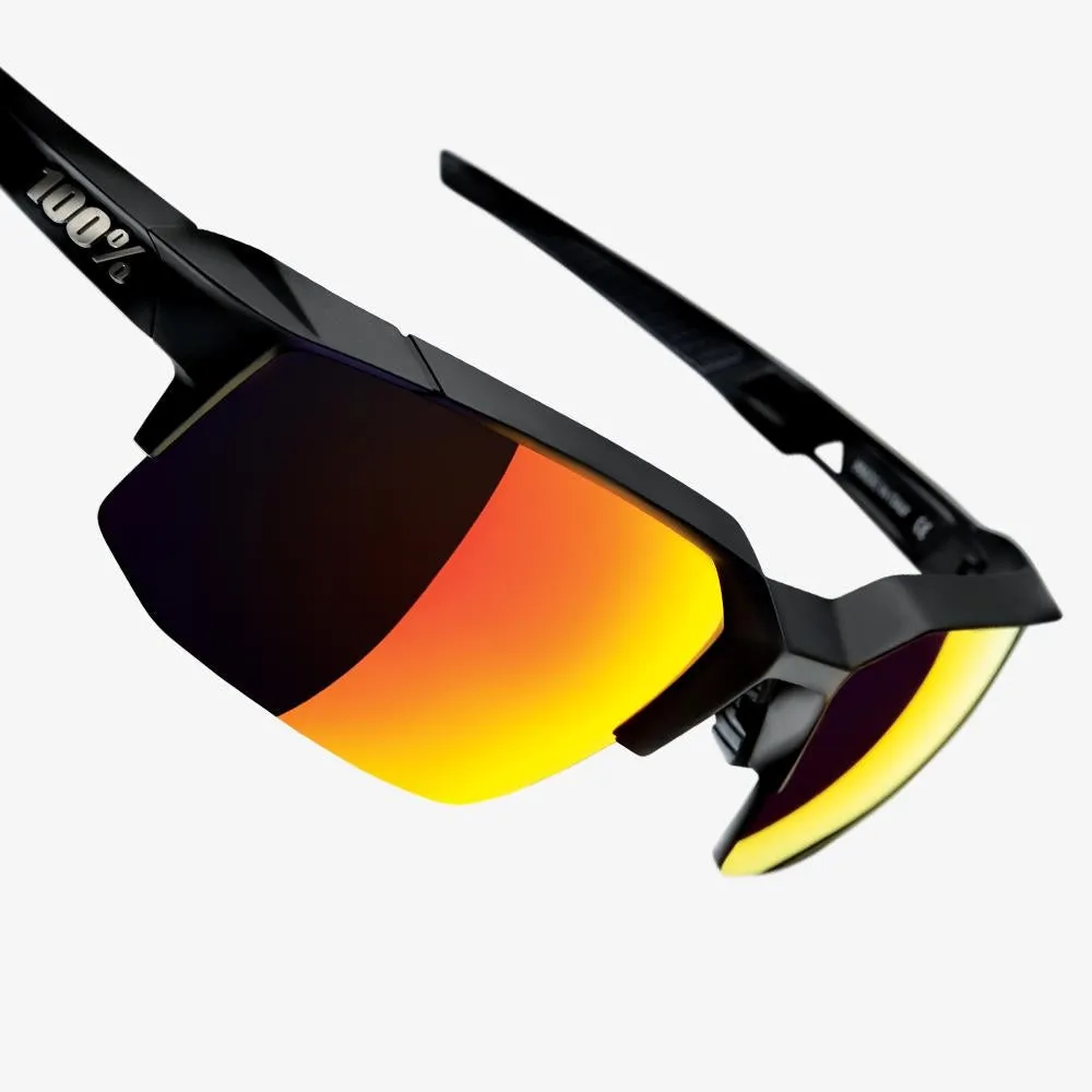 100% - SpeedCoupe - Soft Tact Black/HiPER Red Multilayer (61031-100-43)