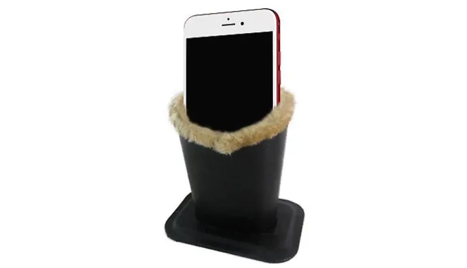 2 PACK: Upright Eyeglasses Holder With Soft Plush Lining - Ships Same/Next Day!