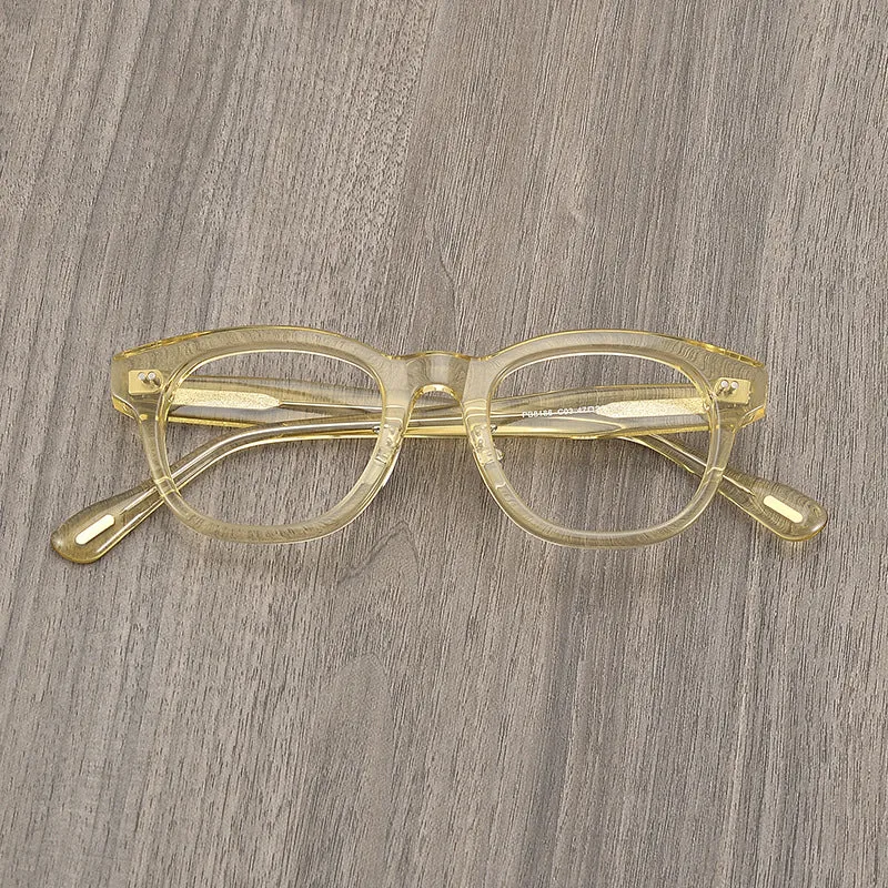 Acetate Round Glasses Frames SC8186