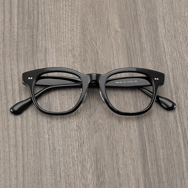 Acetate Round Glasses Frames SC8186