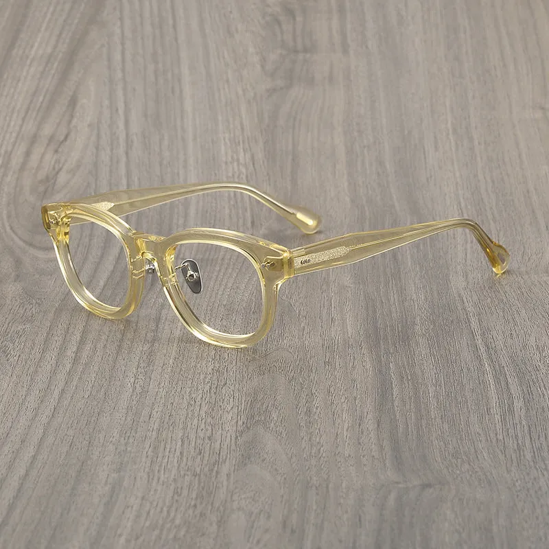 Acetate Round Glasses Frames SC8186