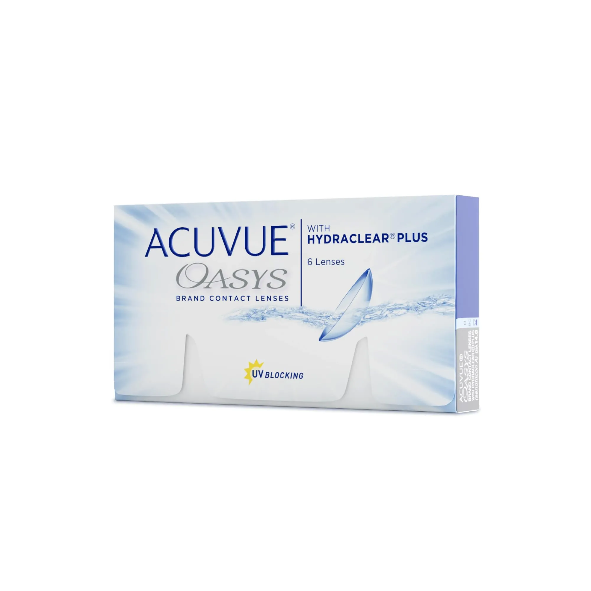 ACUVUE OASYS contact lenses - 2-week lenses for day and night with -4.75 dpt and BC 8.8 - UV protection, protection against drying out & extremely comfortable to wear - 6 lenses