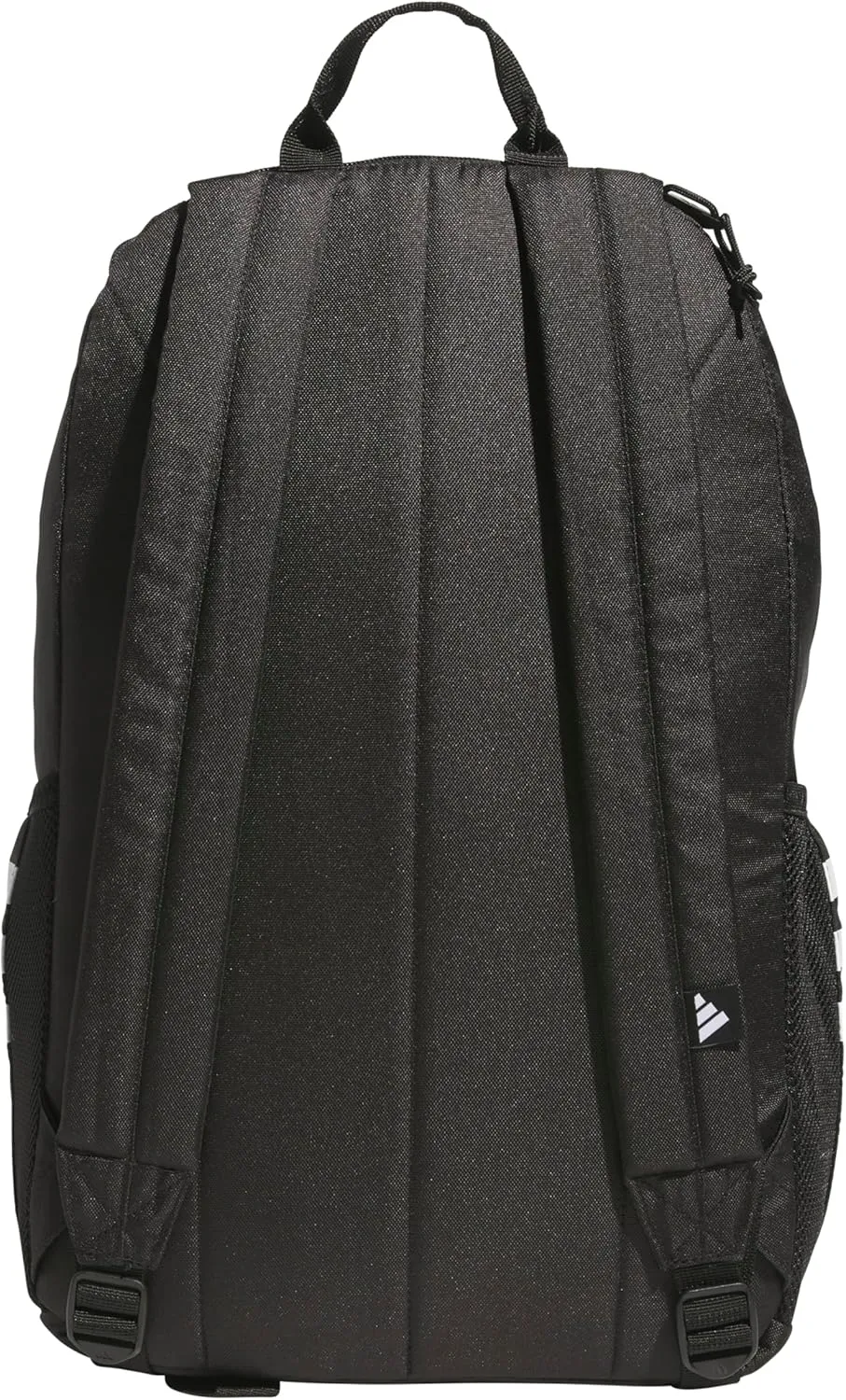 adidas Classic 3-Stripe Durable Backpack Student Athletic Sport Laptop Book Bag, Black/5.0, One Size
