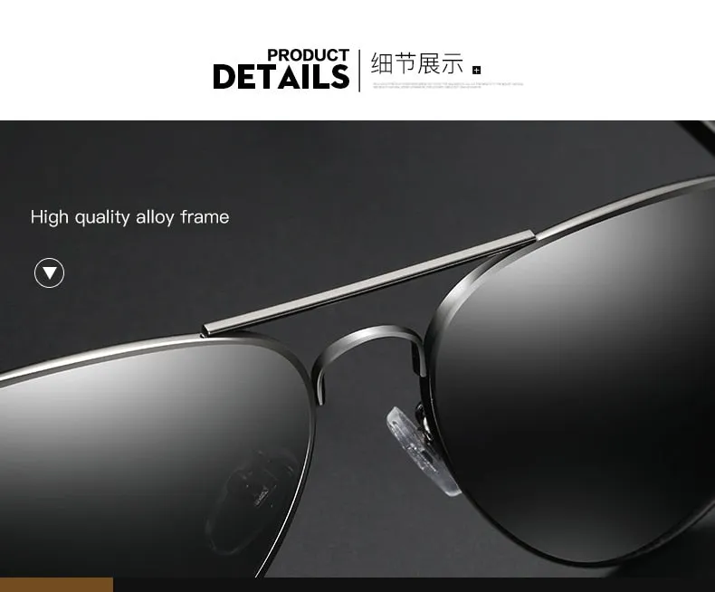 Aidien Unisex Full Rim Alloy Round Myopic Reading Glasses Sunglasses  6606