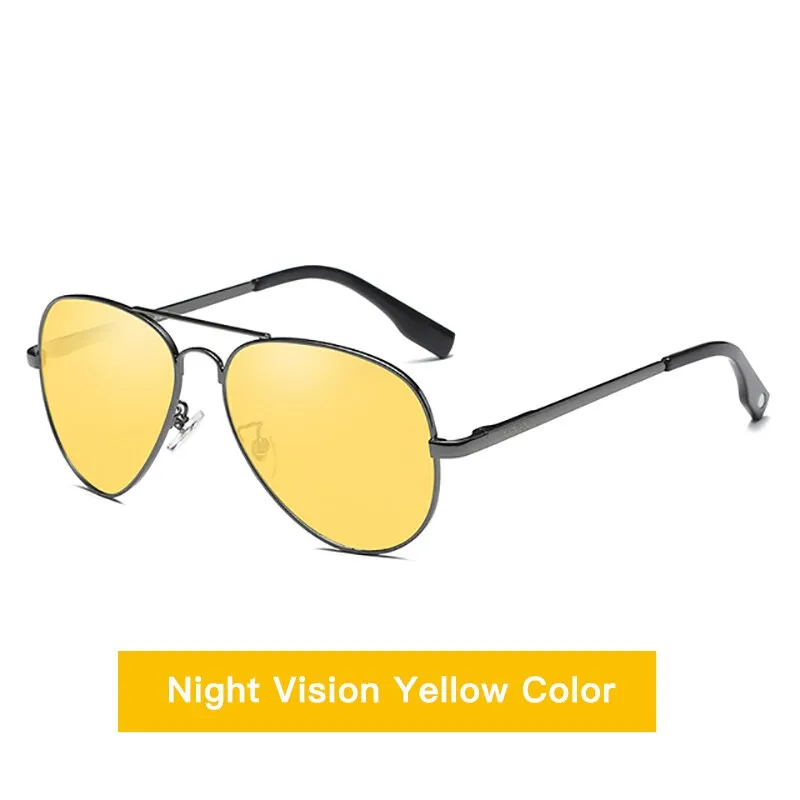 Aidien Unisex Full Rim Alloy Round Myopic Reading Glasses Sunglasses  6606