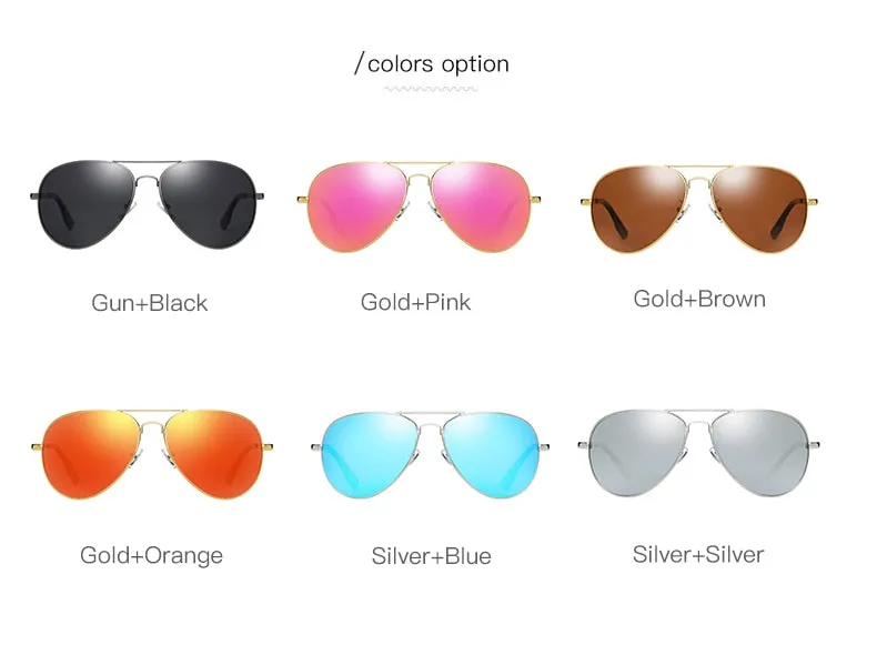 Aidien Unisex Full Rim Alloy Round Myopic Reading Glasses Sunglasses  6606