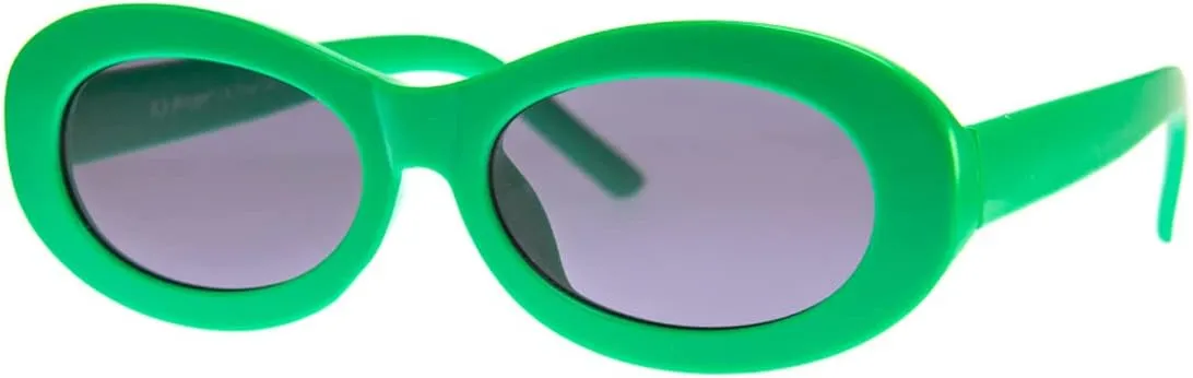 A.J. Morgan Women's Vintage-Inspired Oval Cat-Eye Sunglasses
