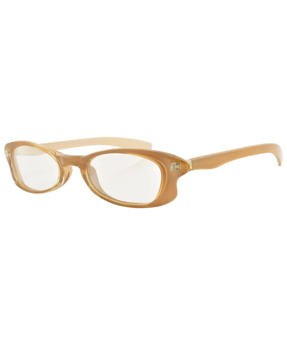 ALLSORTS Tan Colorful Y2K Sunglasses
