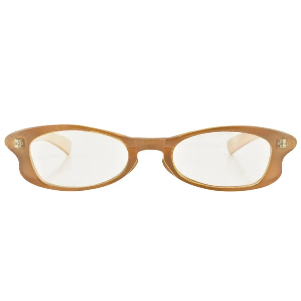 ALLSORTS Tan Colorful Y2K Sunglasses