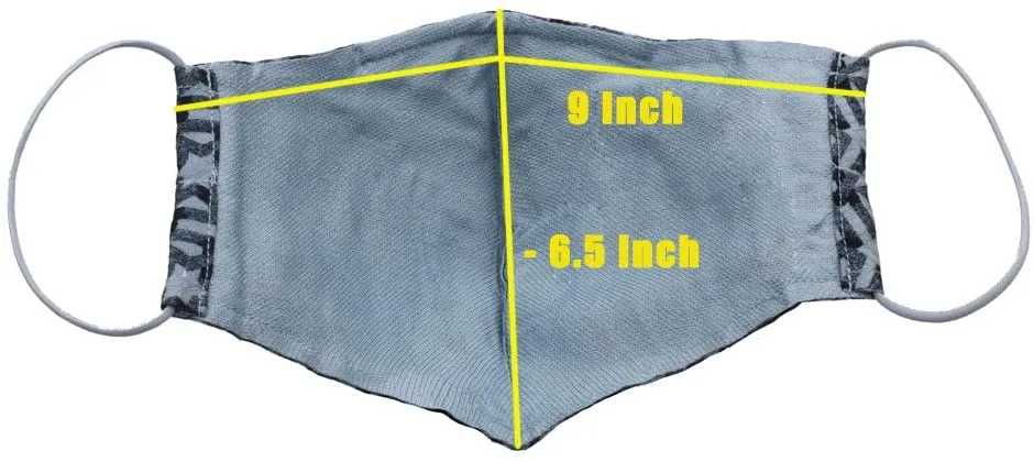Amba7 Washable Reusable Breathable Cloth Face Mask - Machine Washable Double Layer Protection, Unisex (US In stock) (3pc - Woven Series Mask with 30 PCS Filter)