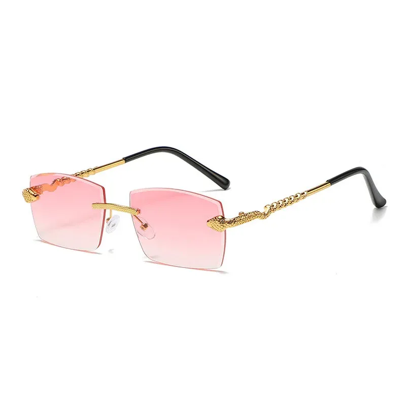 Amphisbaena Rimless Sunglasses