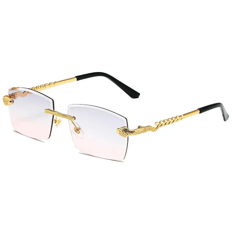 Amphisbaena Rimless Sunglasses