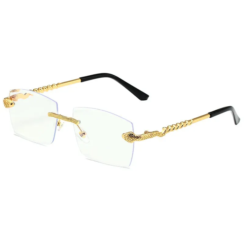 Amphisbaena Rimless Sunglasses