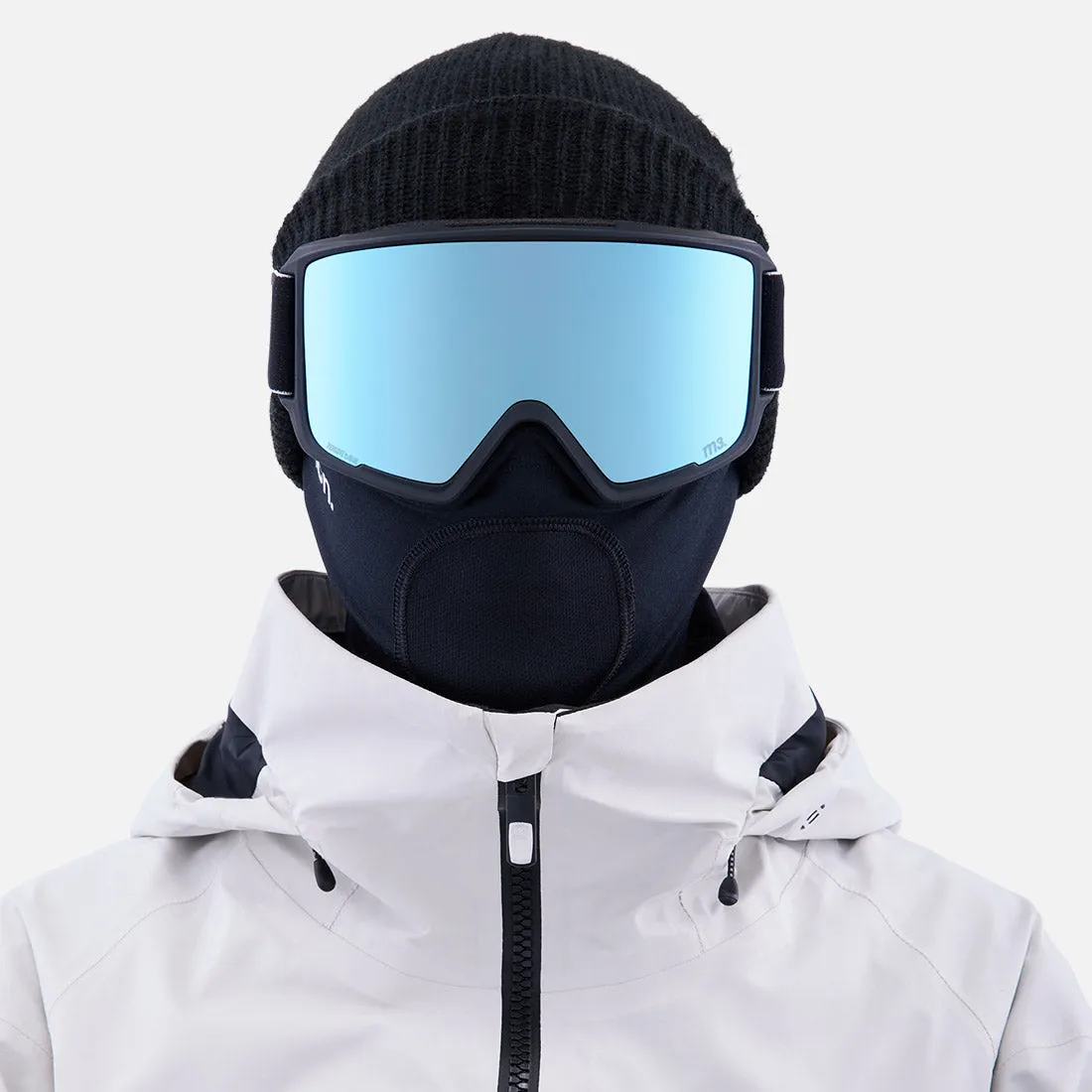 ANON M3 Goggle    MFI Facemask 2025 - Black/Perceive Variable Blue