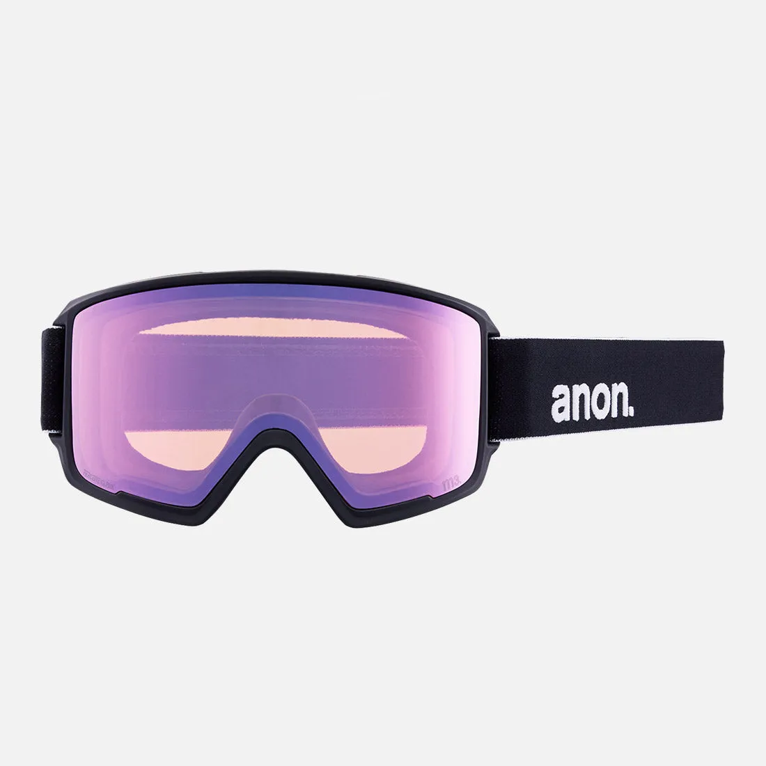 ANON M3 Goggle    MFI Facemask 2025 - Black/Perceive Variable Blue