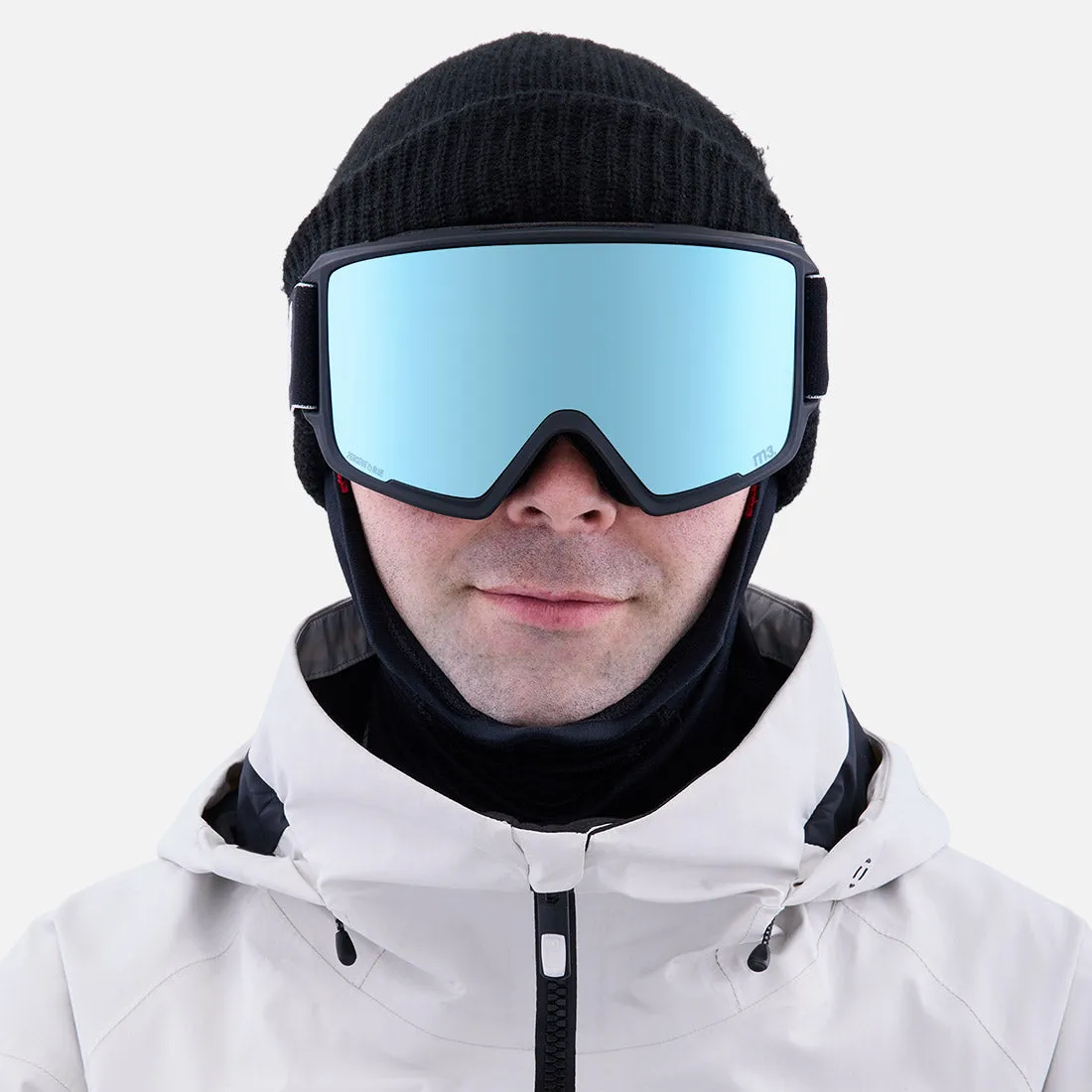 ANON M3 Goggle    MFI Facemask 2025 - Black/Perceive Variable Blue