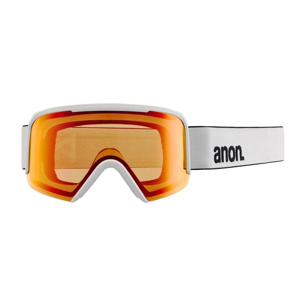 Anon Nesa Low Bridge Goggle - White/Sun Onyx