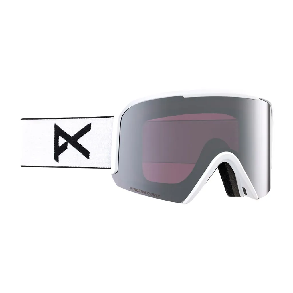 Anon Nesa Low Bridge Goggle - White/Sun Onyx