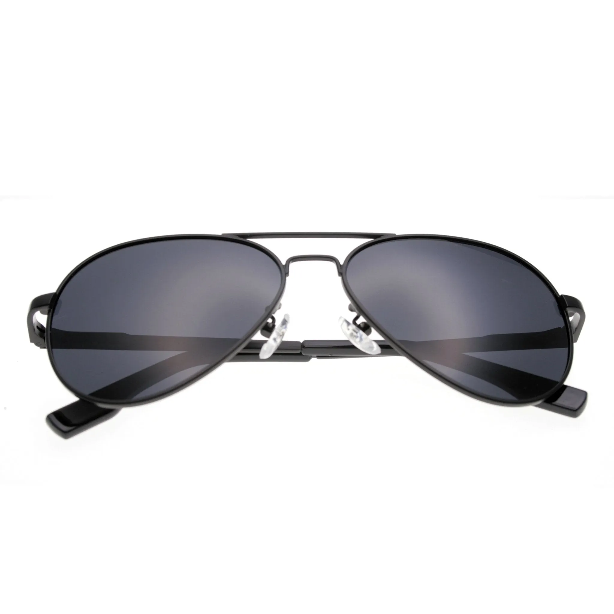 AVRO1038 - Small Polarized Metal Aviator Sunglasses