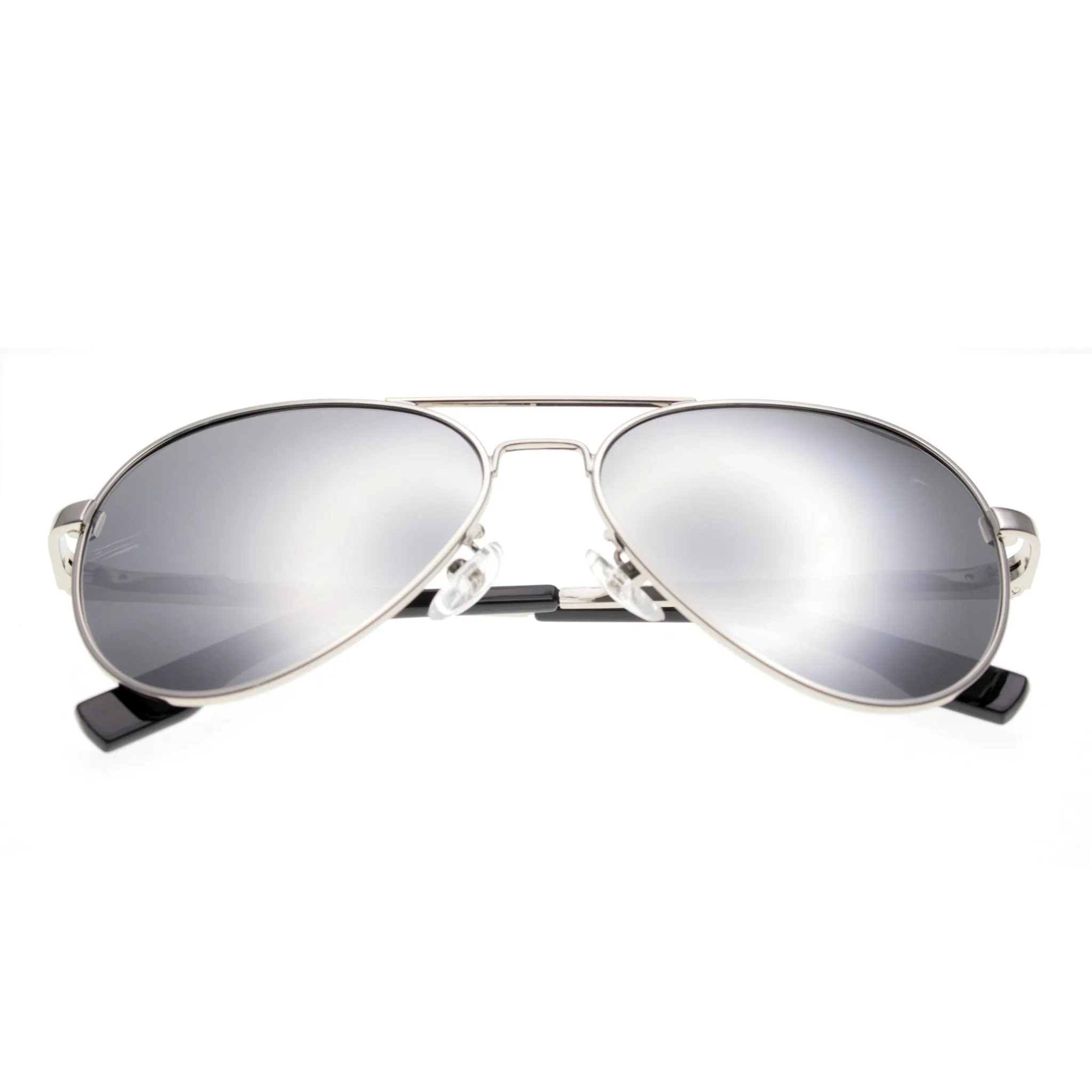 AVRO1038 - Small Polarized Metal Aviator Sunglasses