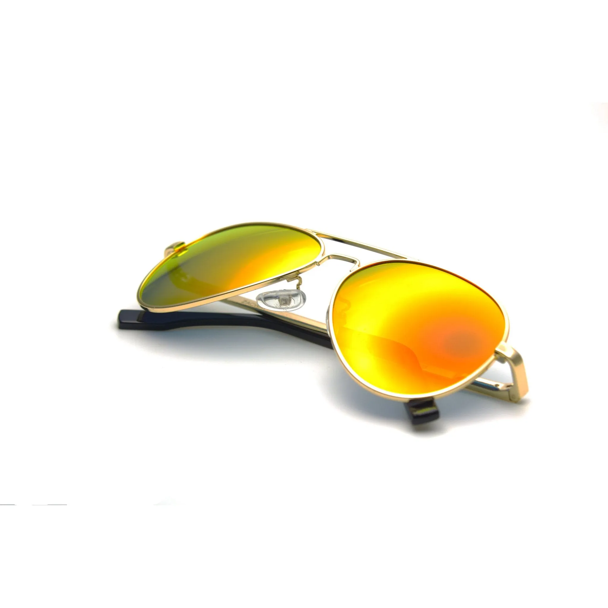 AVRO1038 - Small Polarized Metal Aviator Sunglasses