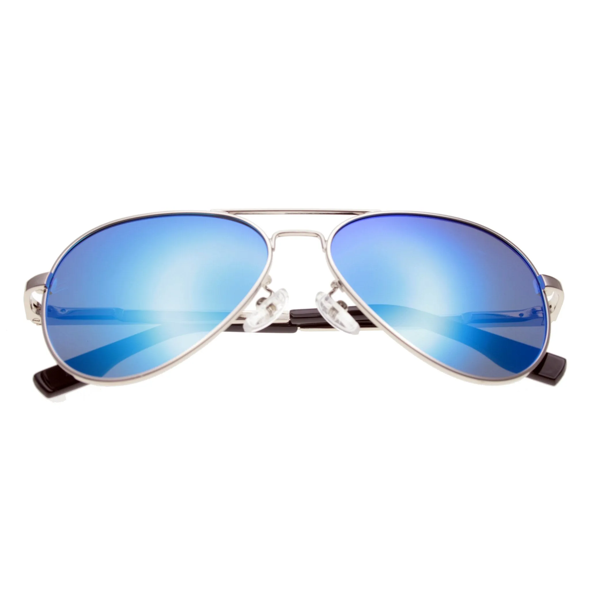AVRO1038 - Small Polarized Metal Aviator Sunglasses