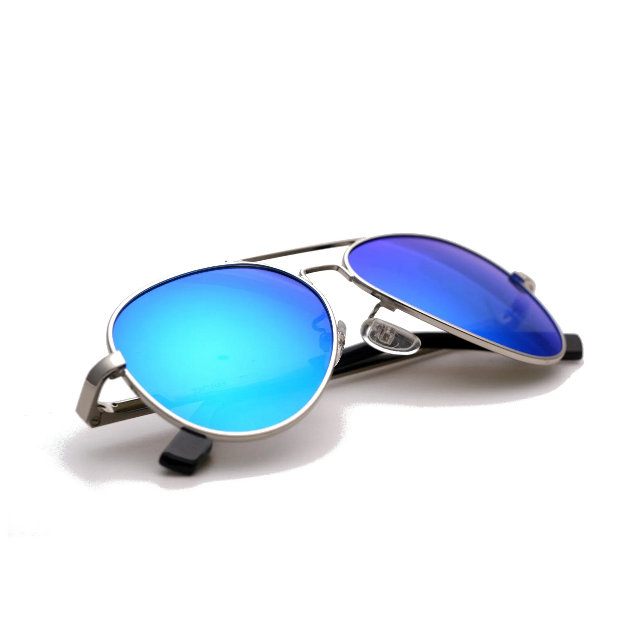 AVRO1038 - Small Polarized Metal Aviator Sunglasses