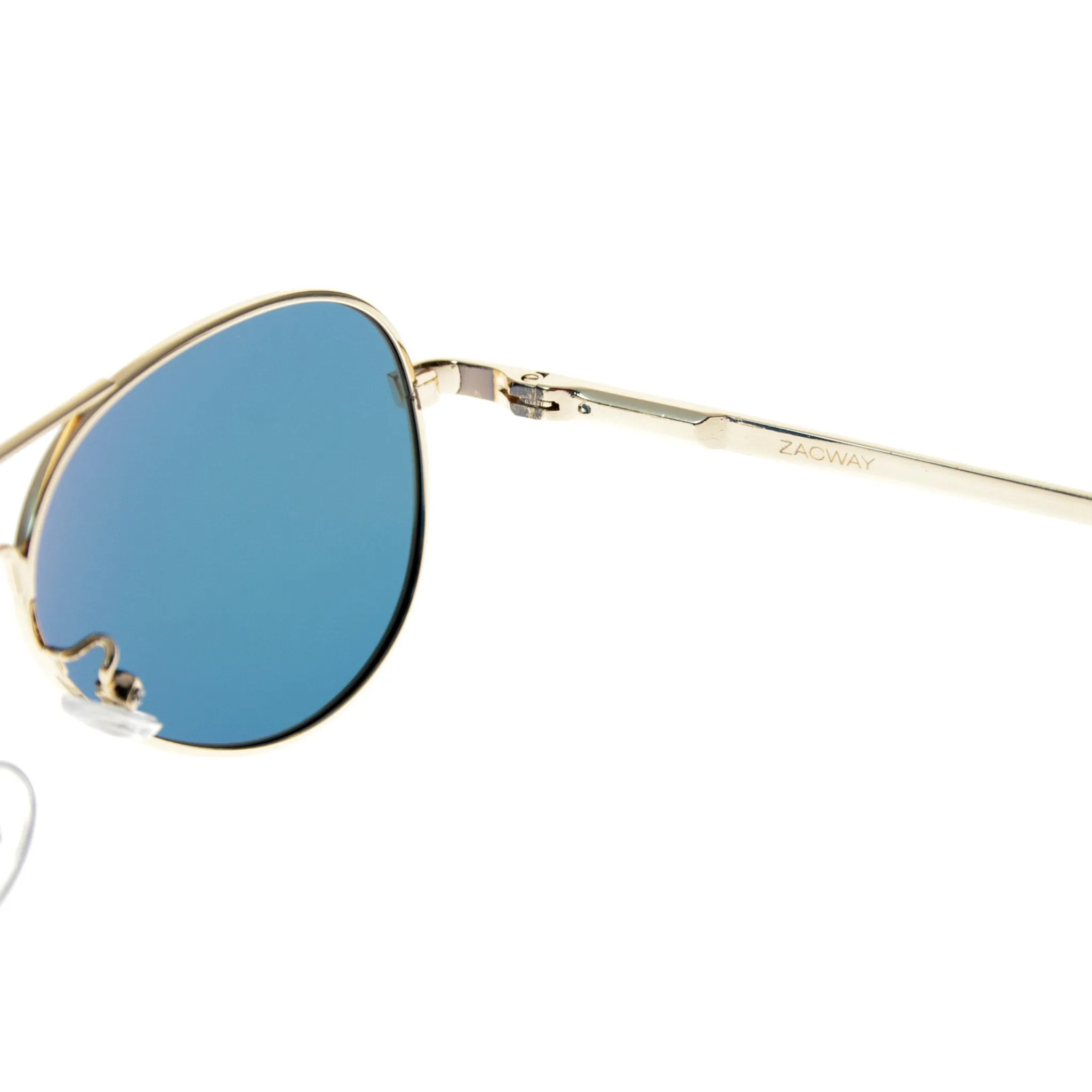 AVRO1038 - Small Polarized Metal Aviator Sunglasses