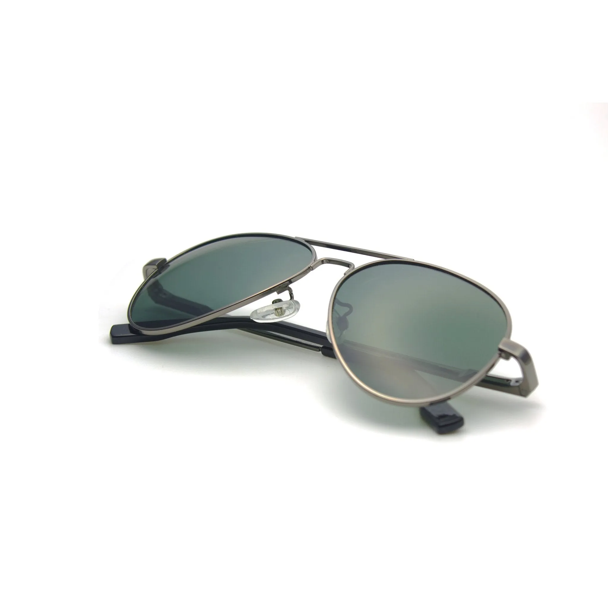 AVRO1038 - Small Polarized Metal Aviator Sunglasses