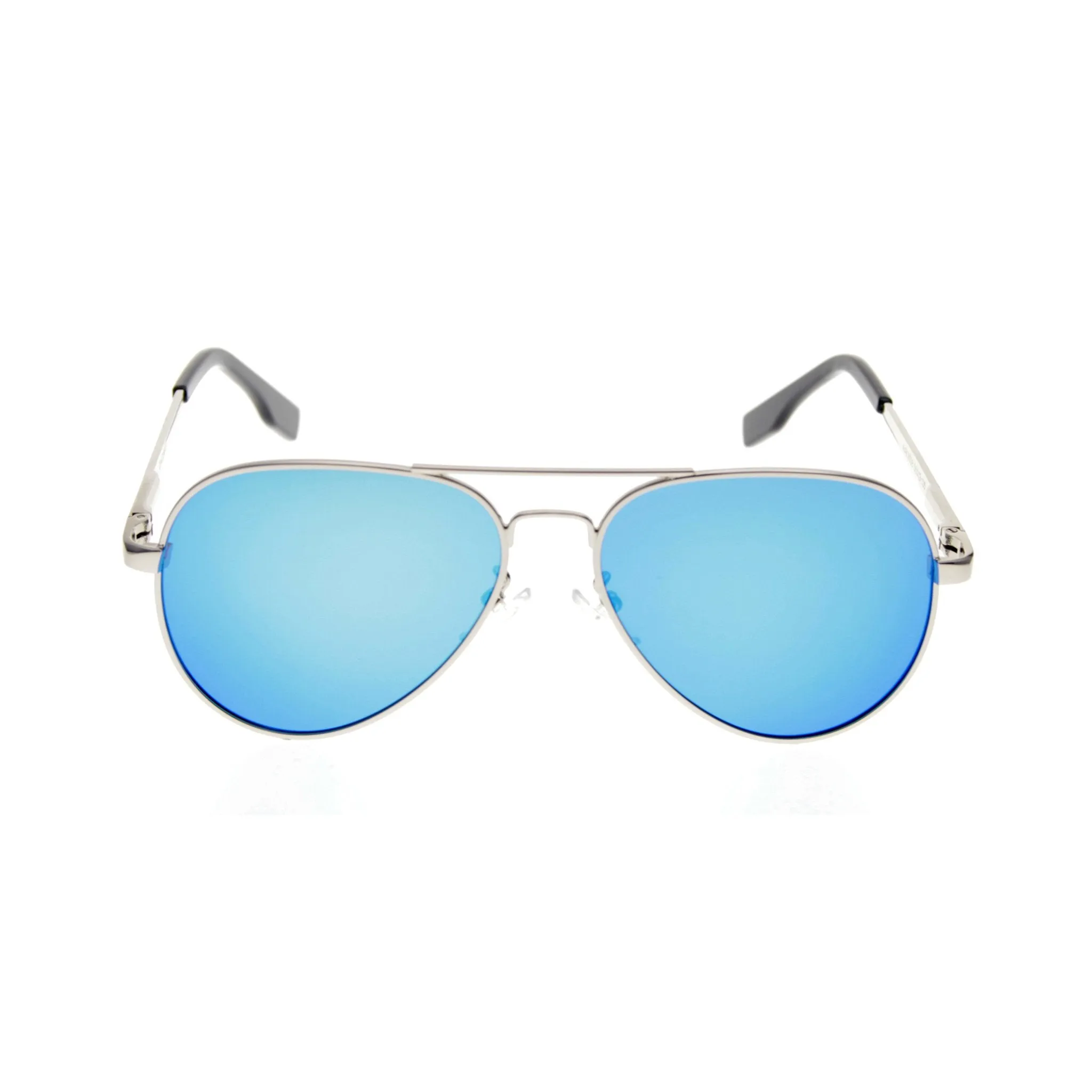 AVRO1038 - Small Polarized Metal Aviator Sunglasses