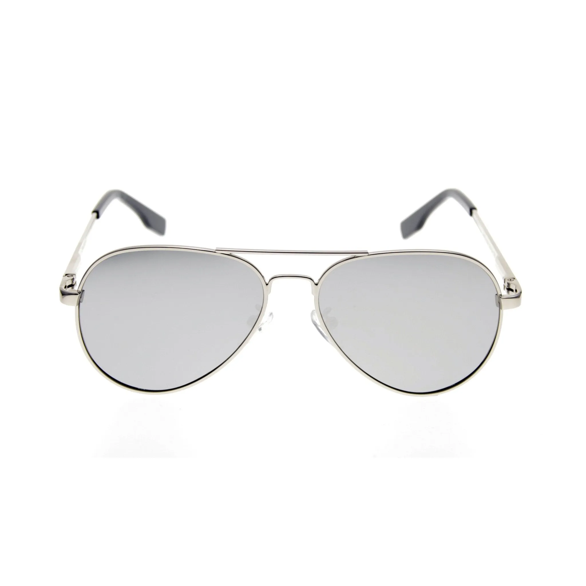 AVRO1038 - Small Polarized Metal Aviator Sunglasses