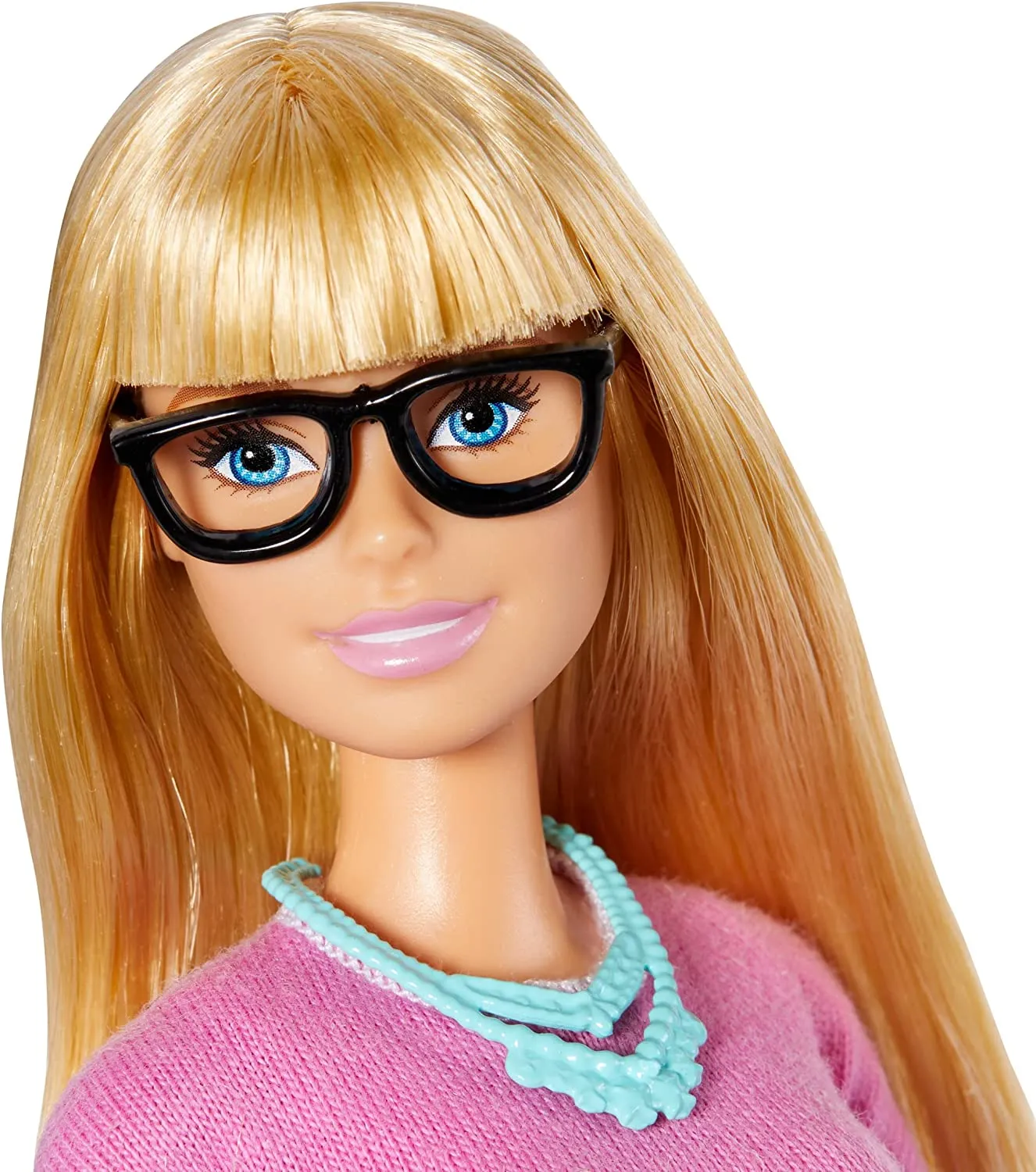 Barbie Blonde Hair Teacher Doll with Accessories for Kids Ages 3 
