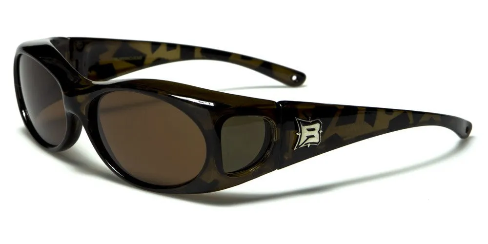 BARRICADE POLARIZED FIT-OVER SUNGLASSES - BAR604PZ