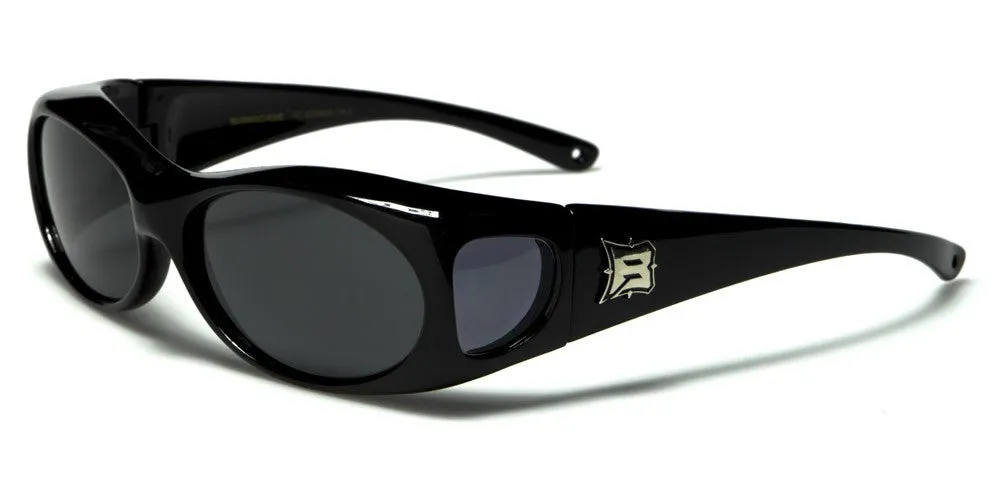 BARRICADE POLARIZED FIT-OVER SUNGLASSES - BAR604PZ