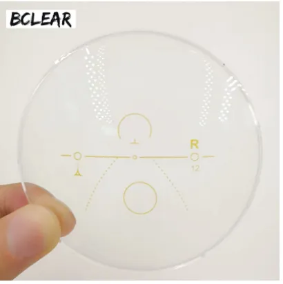 BCLEAR 1.56 High Index Free Form Anti-Blue Progressive Lenses Color Clear