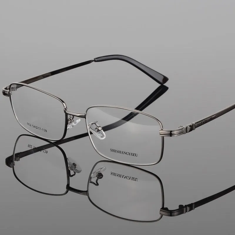 Bclear Men's Full Rim Eyeglasses Gold Plated Frame S902