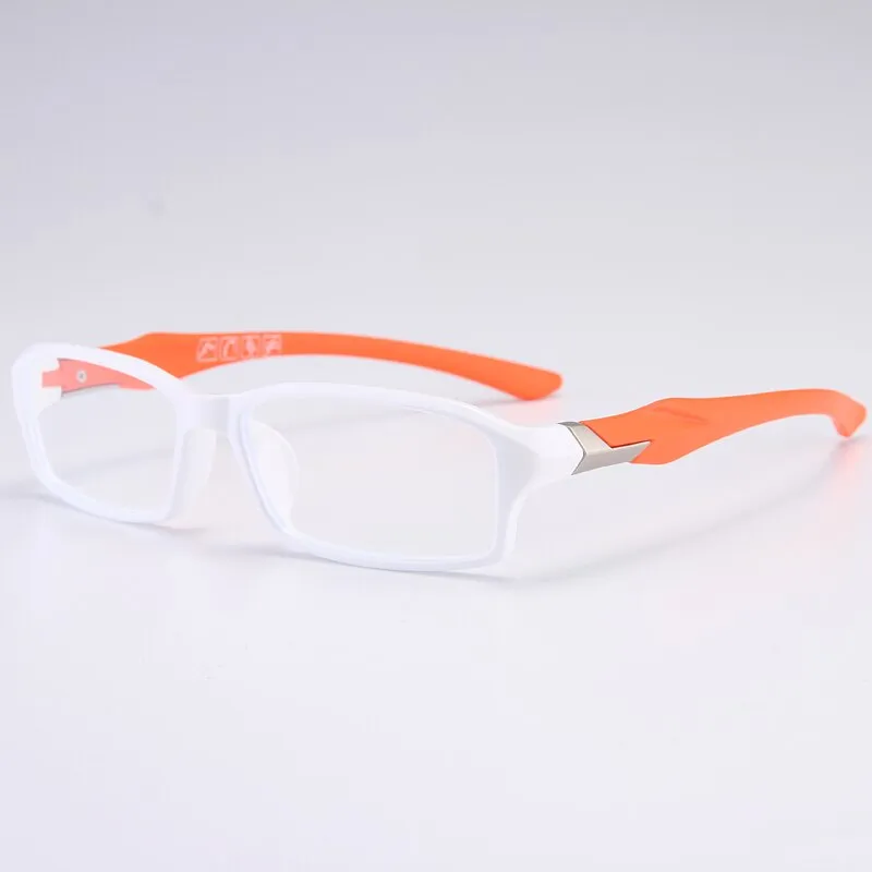 Bclear Men's Full Rim Rectangle Tr 90 Titanium Sport Eyeglasses My6059