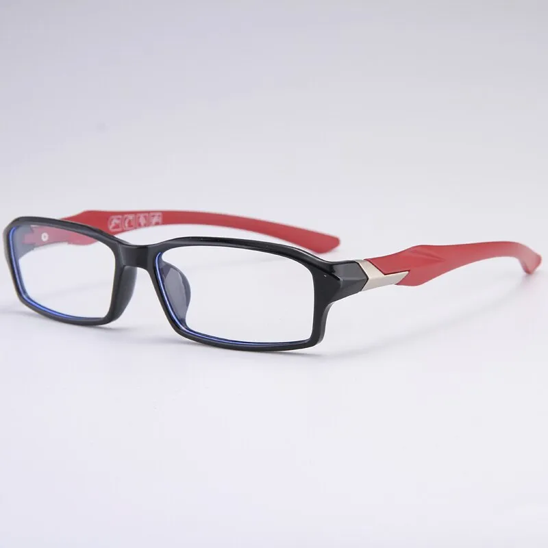 Bclear Men's Full Rim Rectangle Tr 90 Titanium Sport Eyeglasses My6059