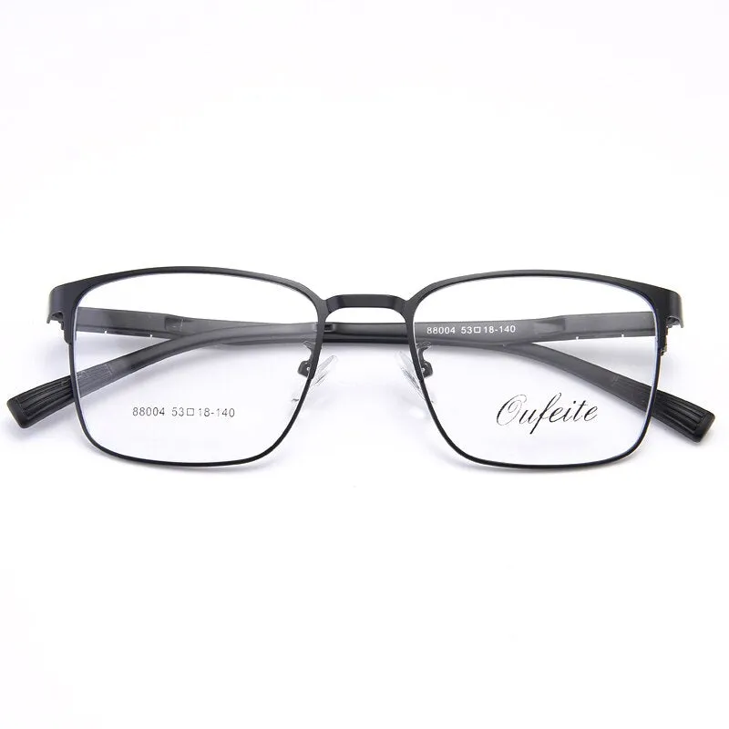 Bclear Men's Full Rim Square Tr 90 Alloy Eyeglasses My88004
