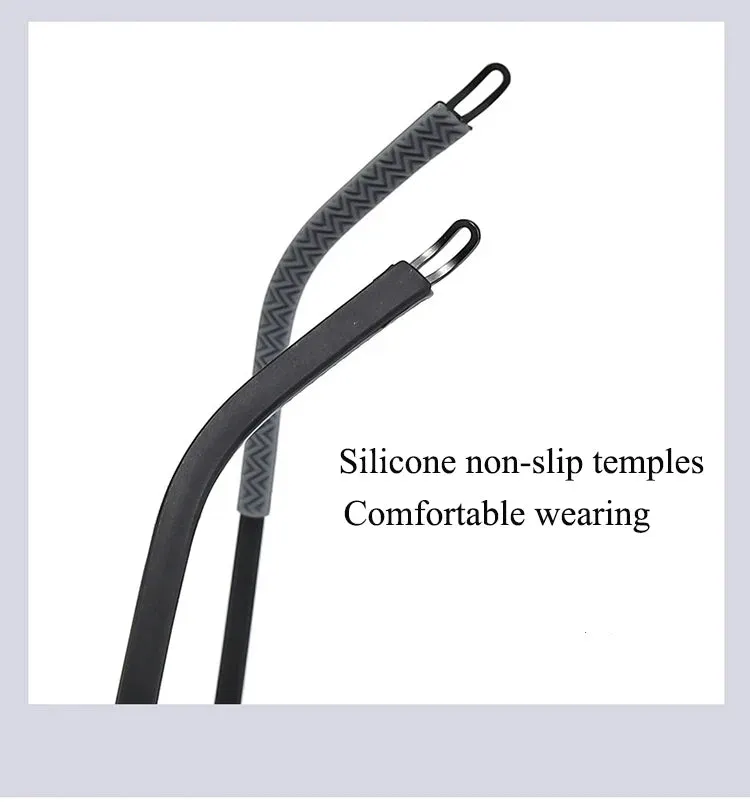 Bclear Unisex Full Rim Square Titanium Eyeglasses A113