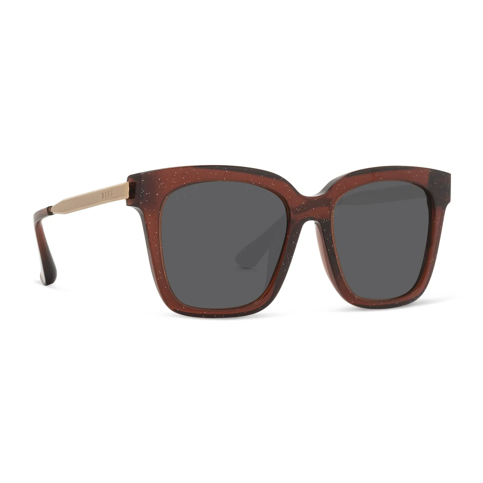 BELLA - FESTIVE CHESTNUT   GREY SUNGLASSES