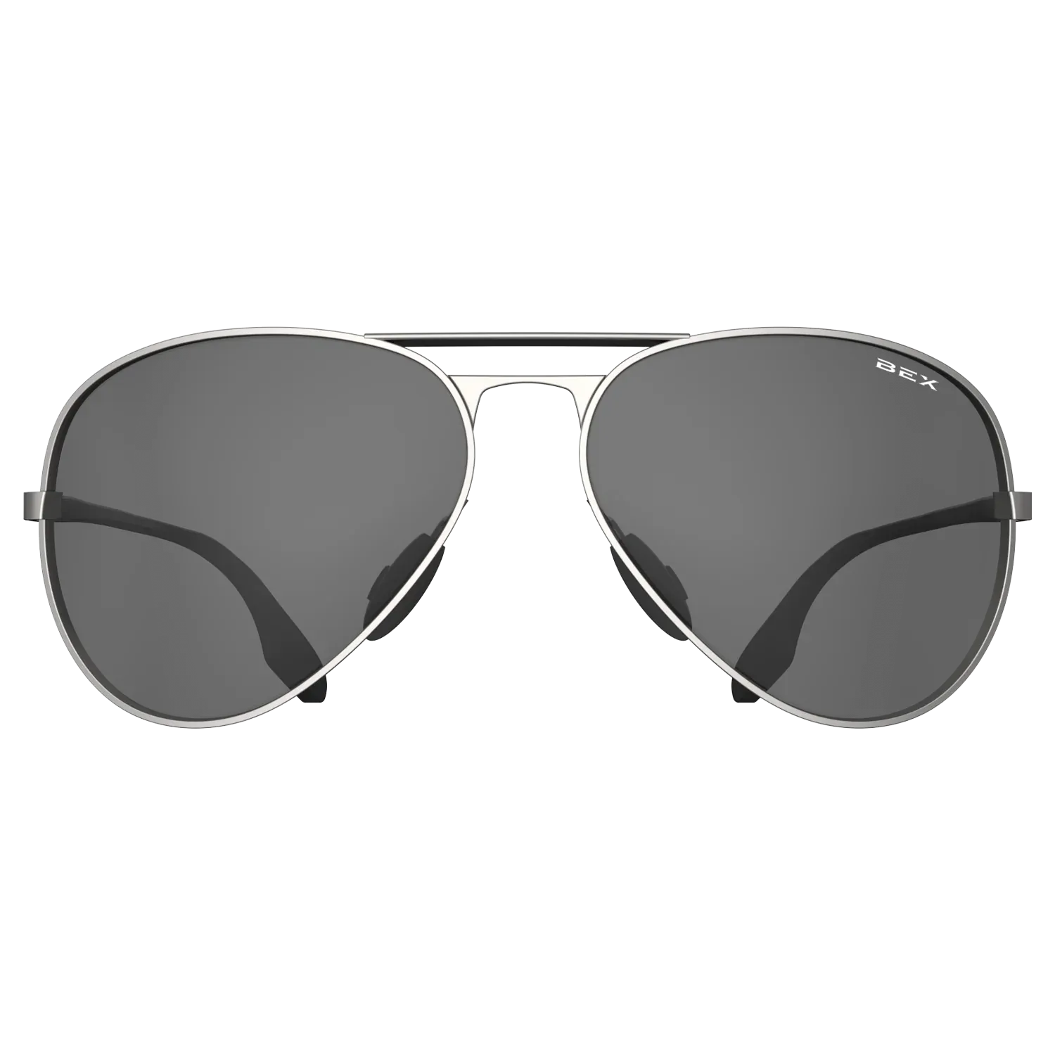 BEX Wesley X Silver/Gray Sunglasses - S65SG