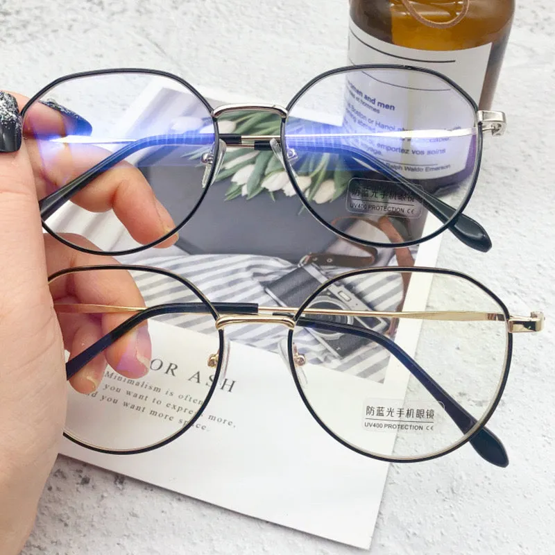 Big Frame Anti-blue Light Unisex Eyeglass