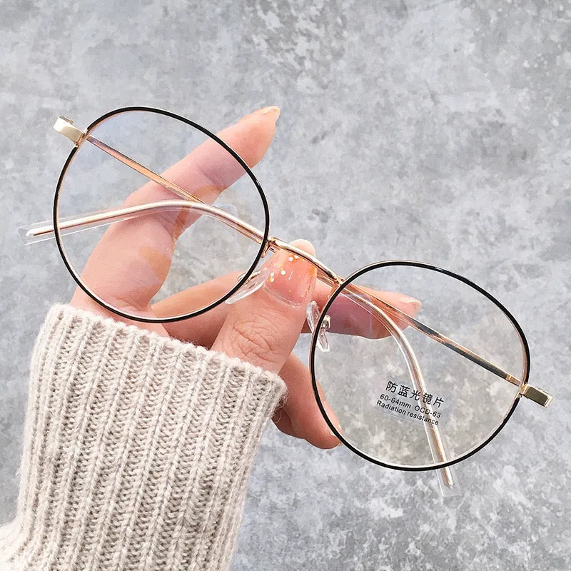 Big Frame Anti-blue Light Unisex Eyeglass