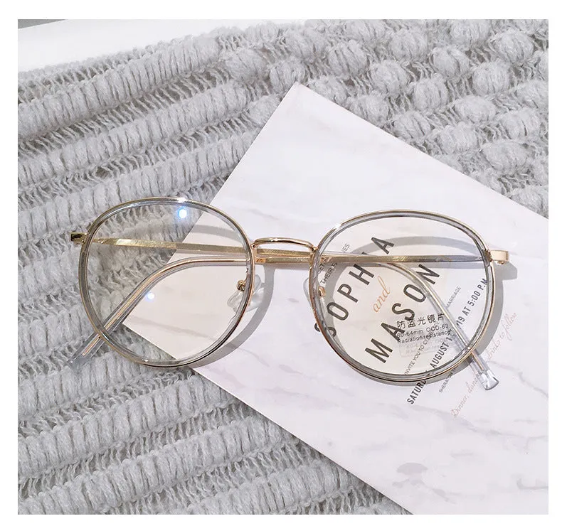 Big Frame Anti-blue Light Unisex Eyeglass