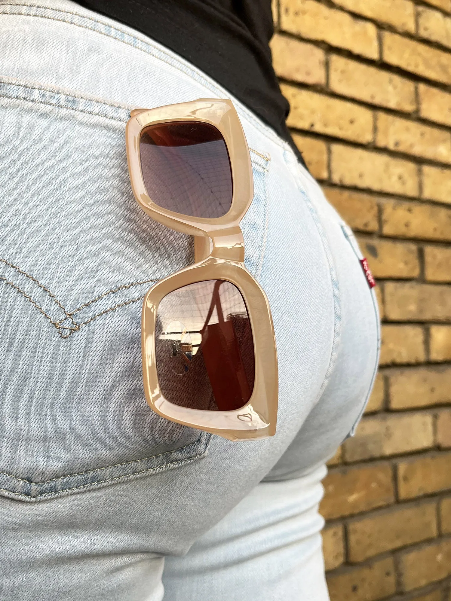 Big Frame Retro Sunglasses