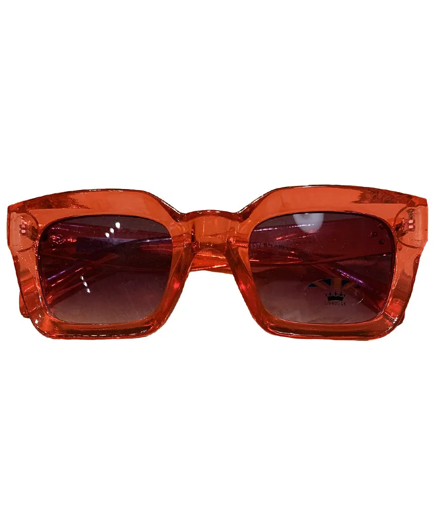 Big Frame Retro Sunglasses