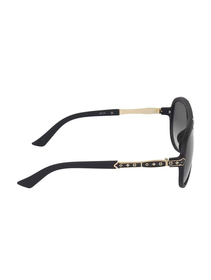 Black Aviator Sunglasses